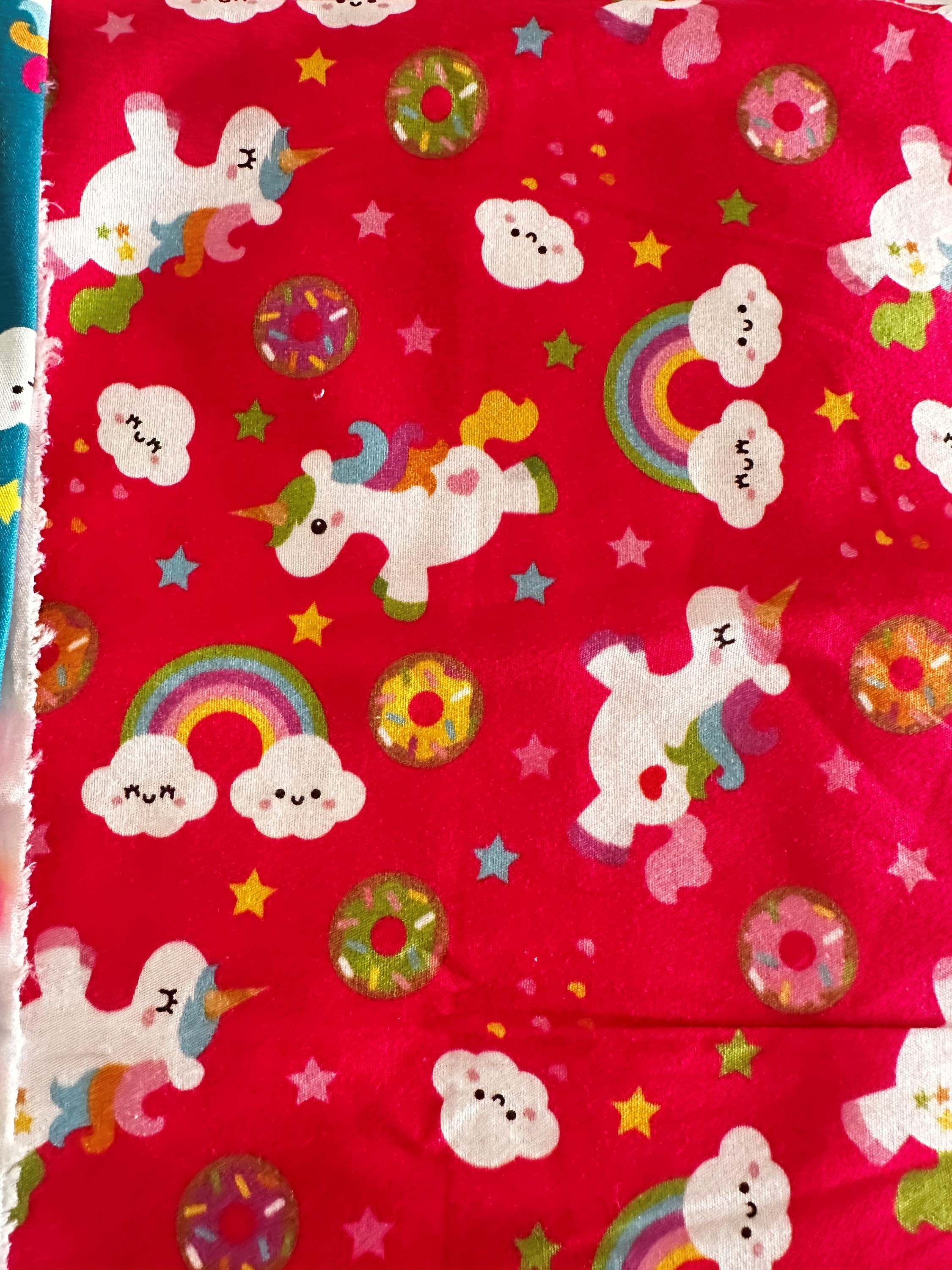 Kit 2 tecidos estampa Meia Tigela