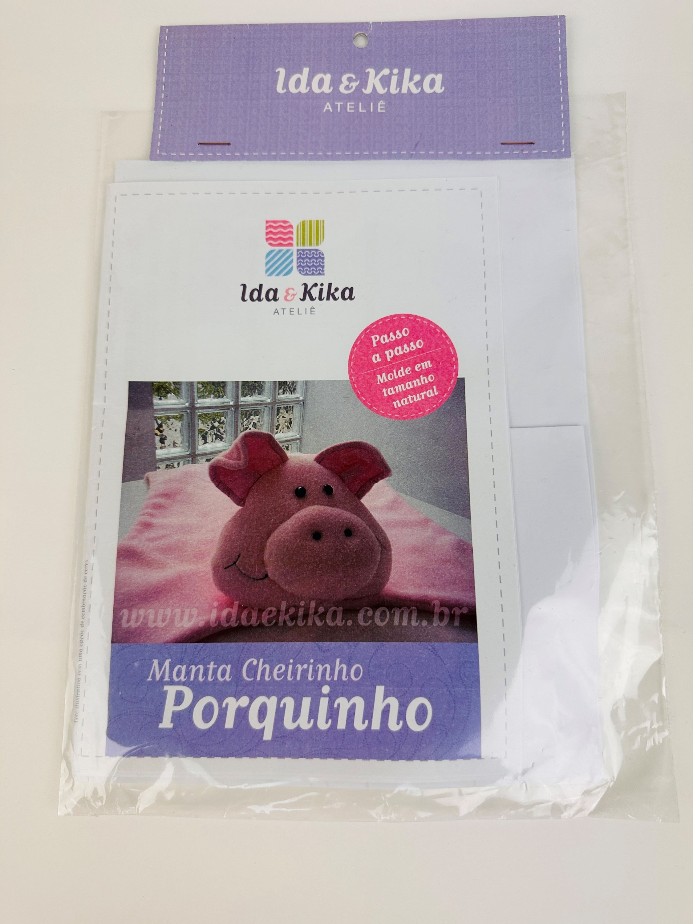 Projeto Manta Porquinho Bebê