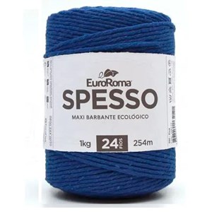 Barbante Spesso 24 Fios - 1kg - EuroRoma - 903 - Azul Royal
