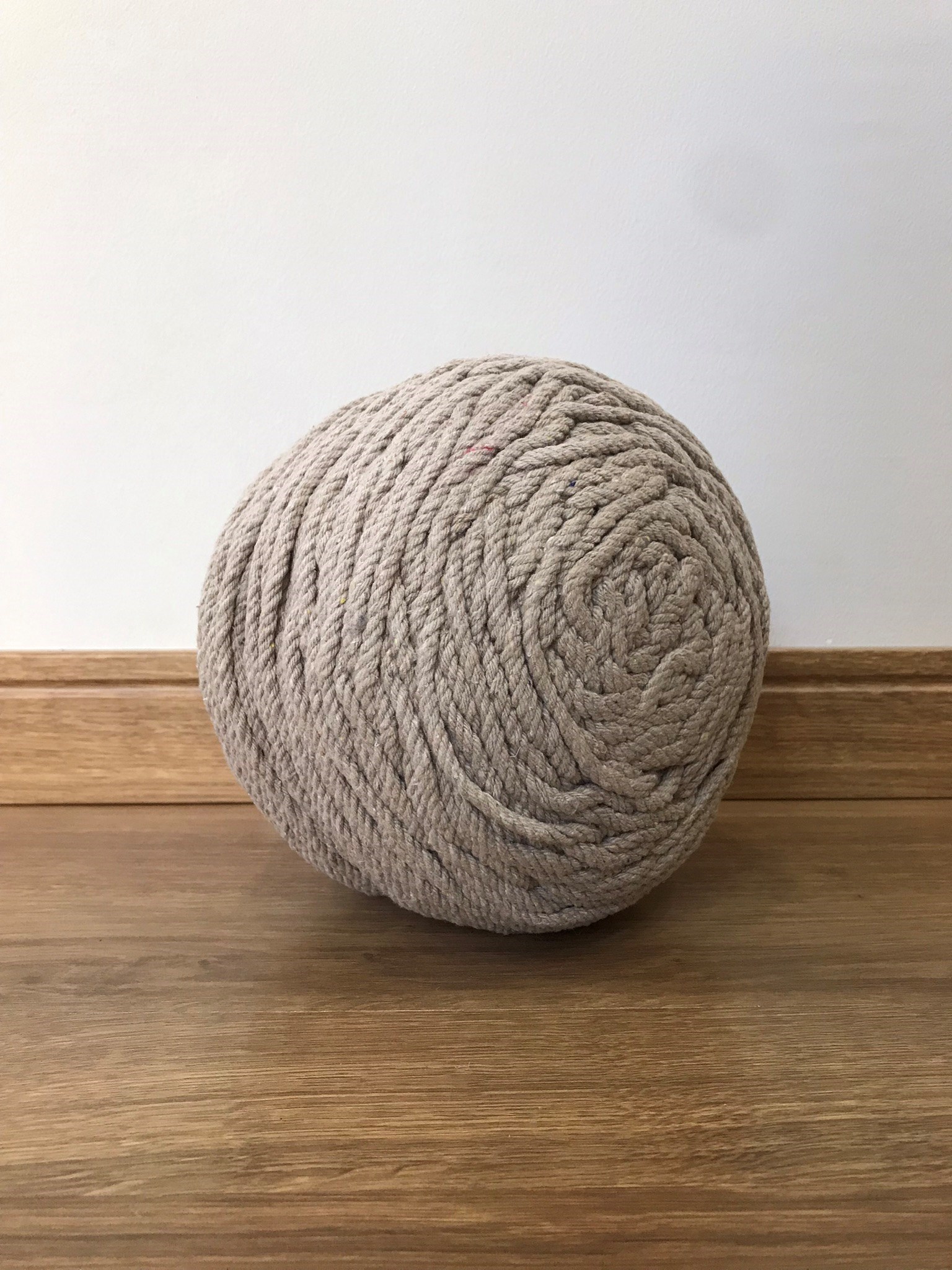 Cordão de algodão torcido