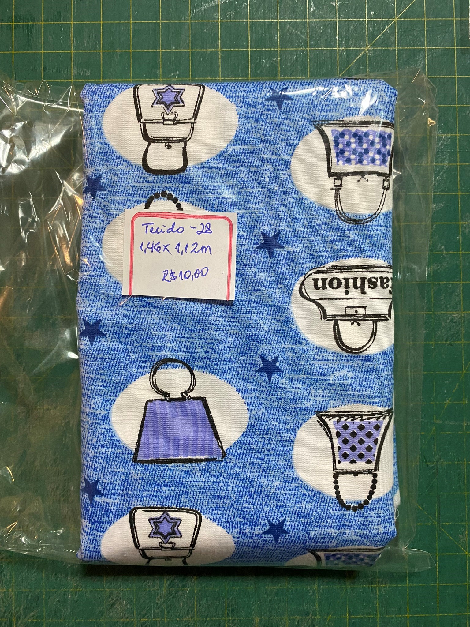 Tecido tricoline fashion