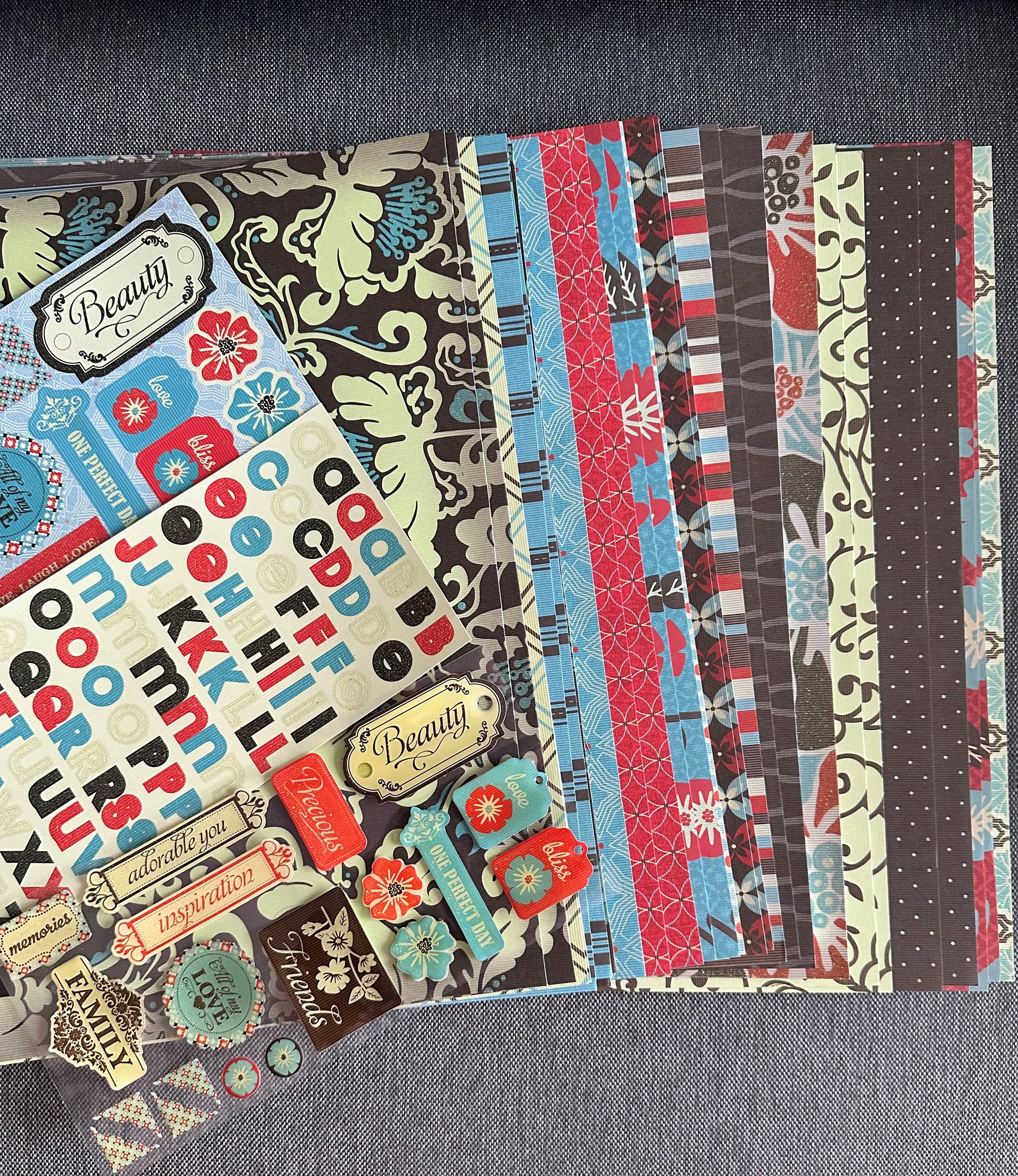 Álbum Importado + Combo Scrapbook