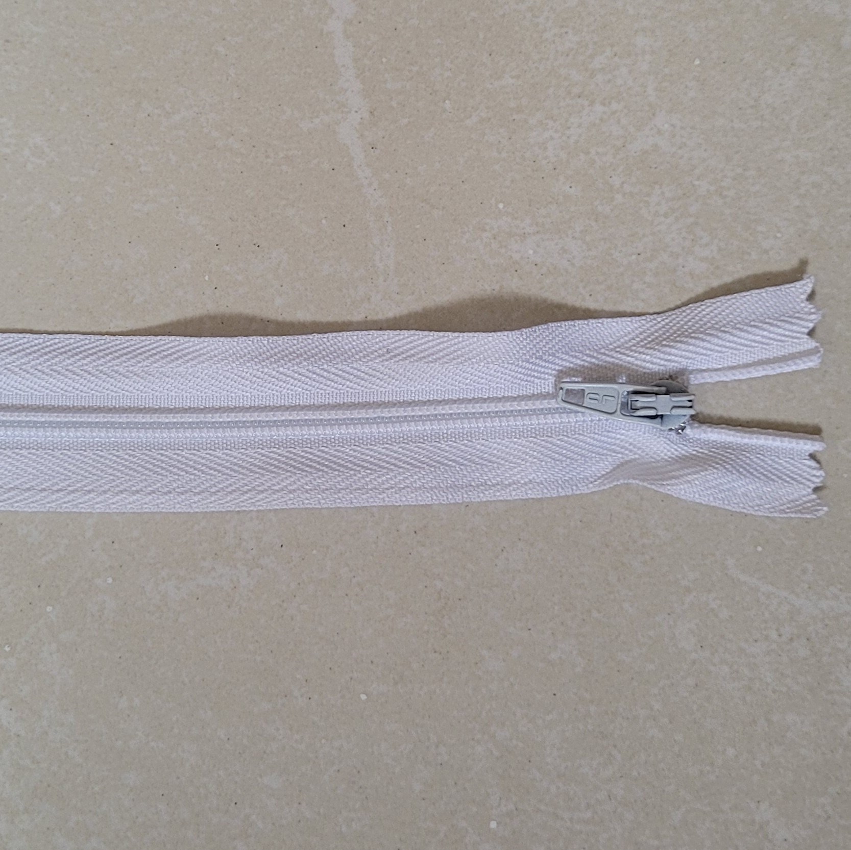 Zíper branco - Kit com 7