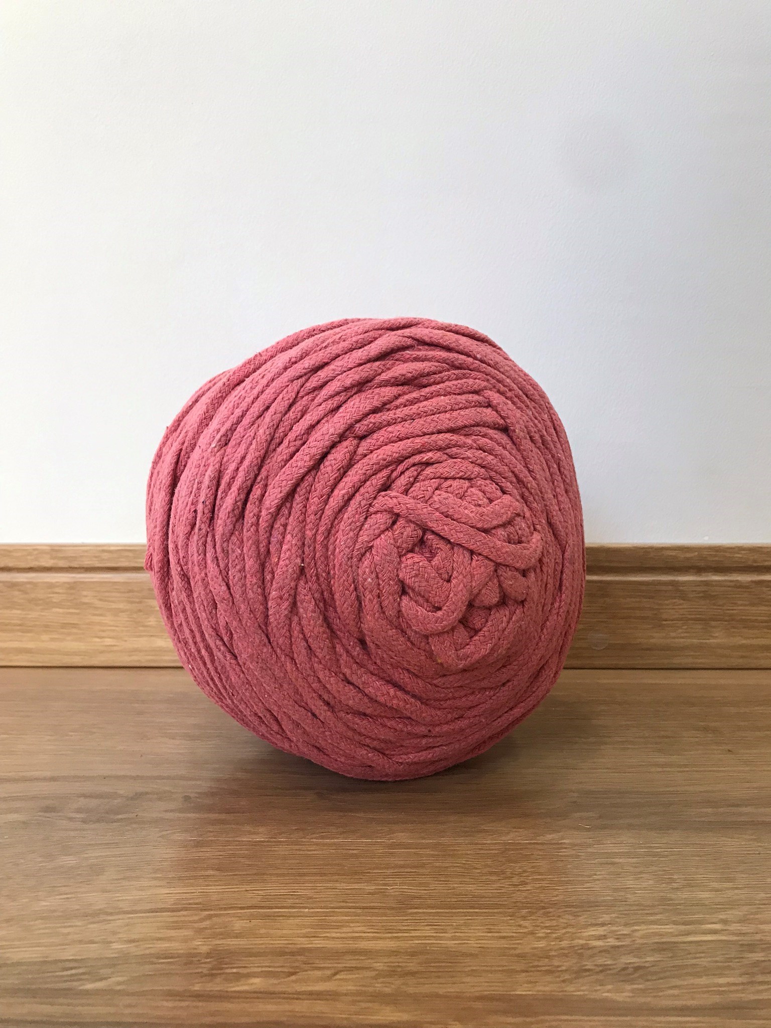 Cordão de algodão trançado