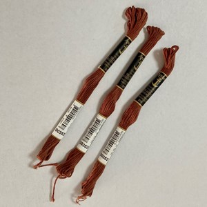 Kit 3 meadas linha Anchor Mouliné - cor 352