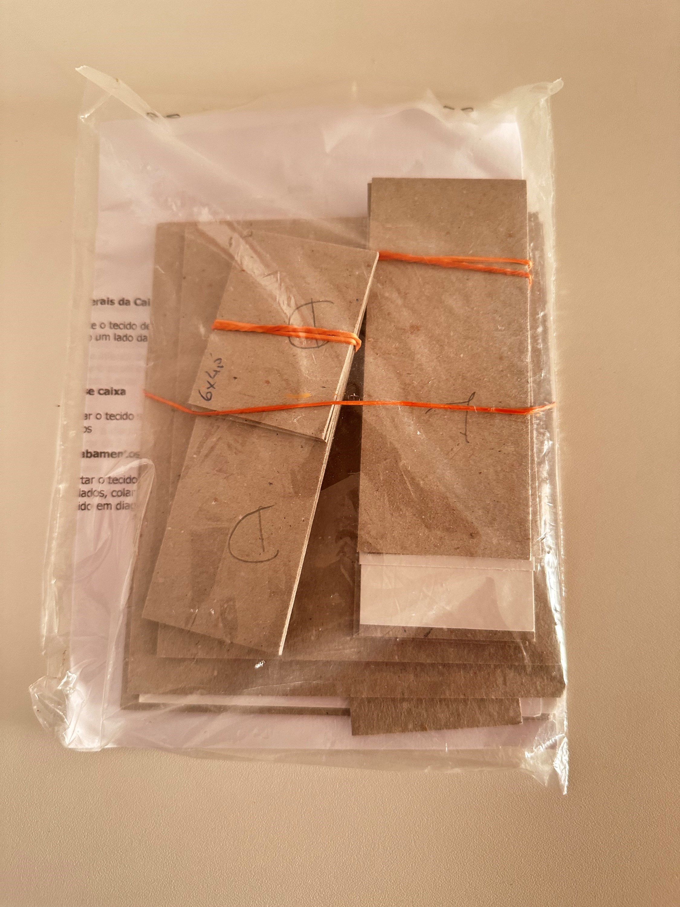 Kit de cartonagem caixa francesa