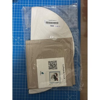 Kit de Cartonagem Flavia Diz - Cachepô de Natal G