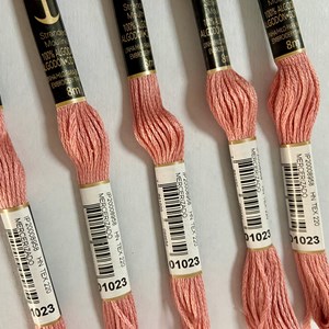 Kit 5 meadas linha Anchor Mouliné - cor 1023