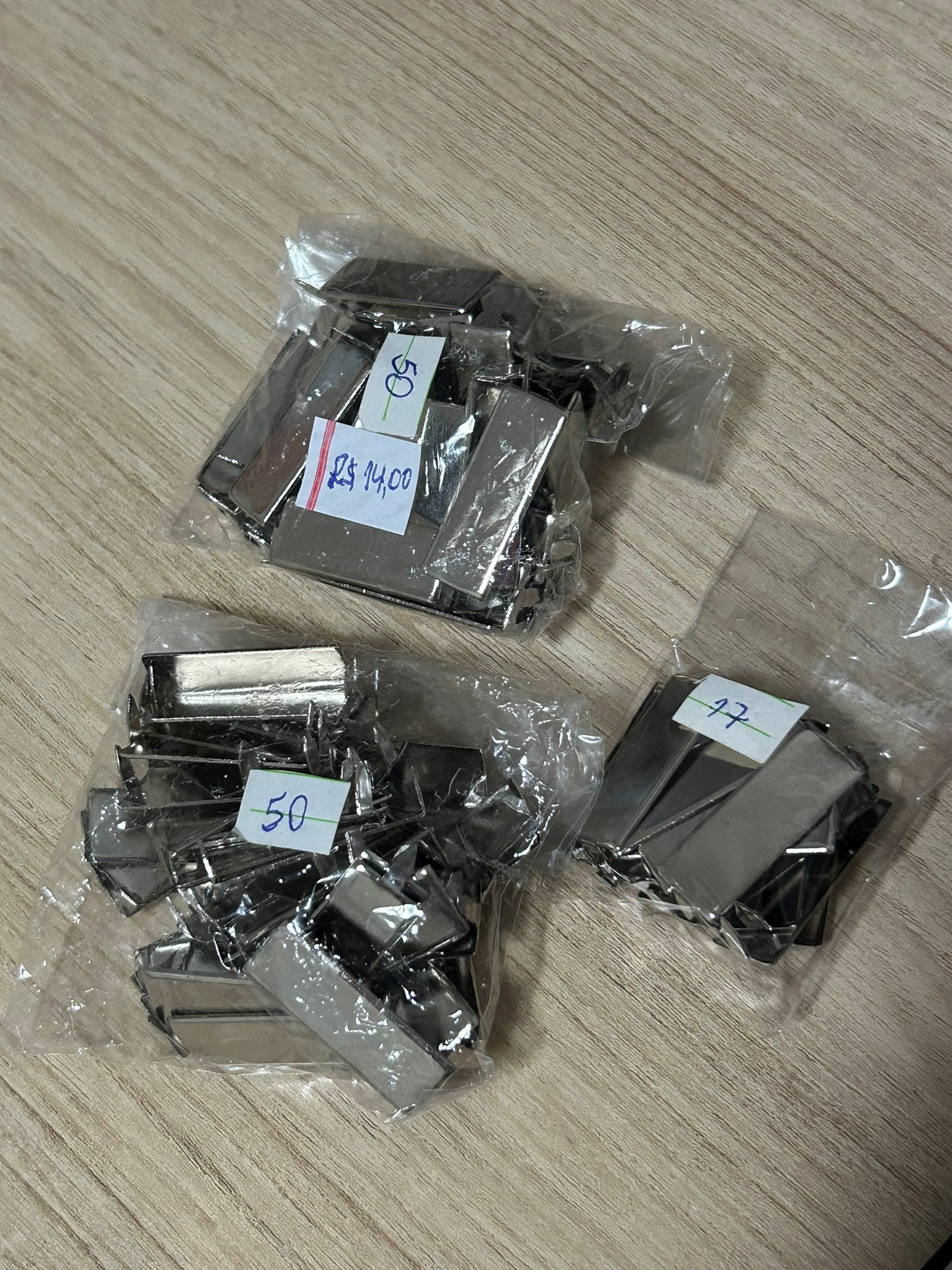 Placa de metal - Venda por lote