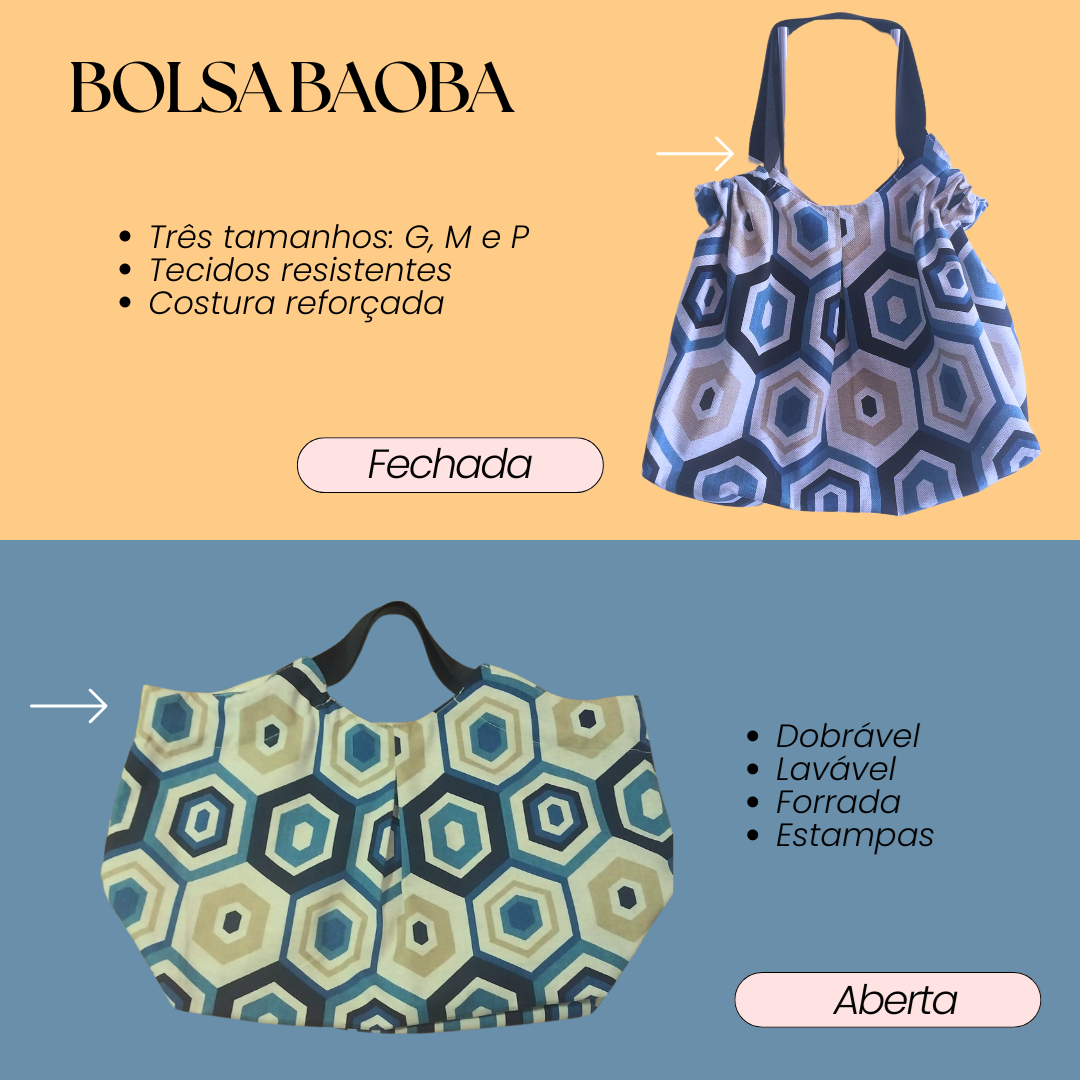 Tecido Linho Estampado Azul