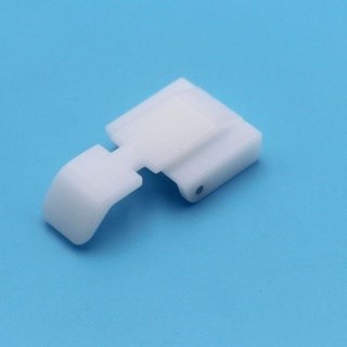 Calcador Sapata sapatilha Teflon para Zíper e Vivo máquina de costura doméstica