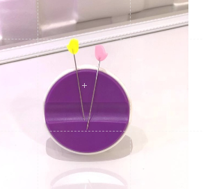 Alfineteiro de pulso