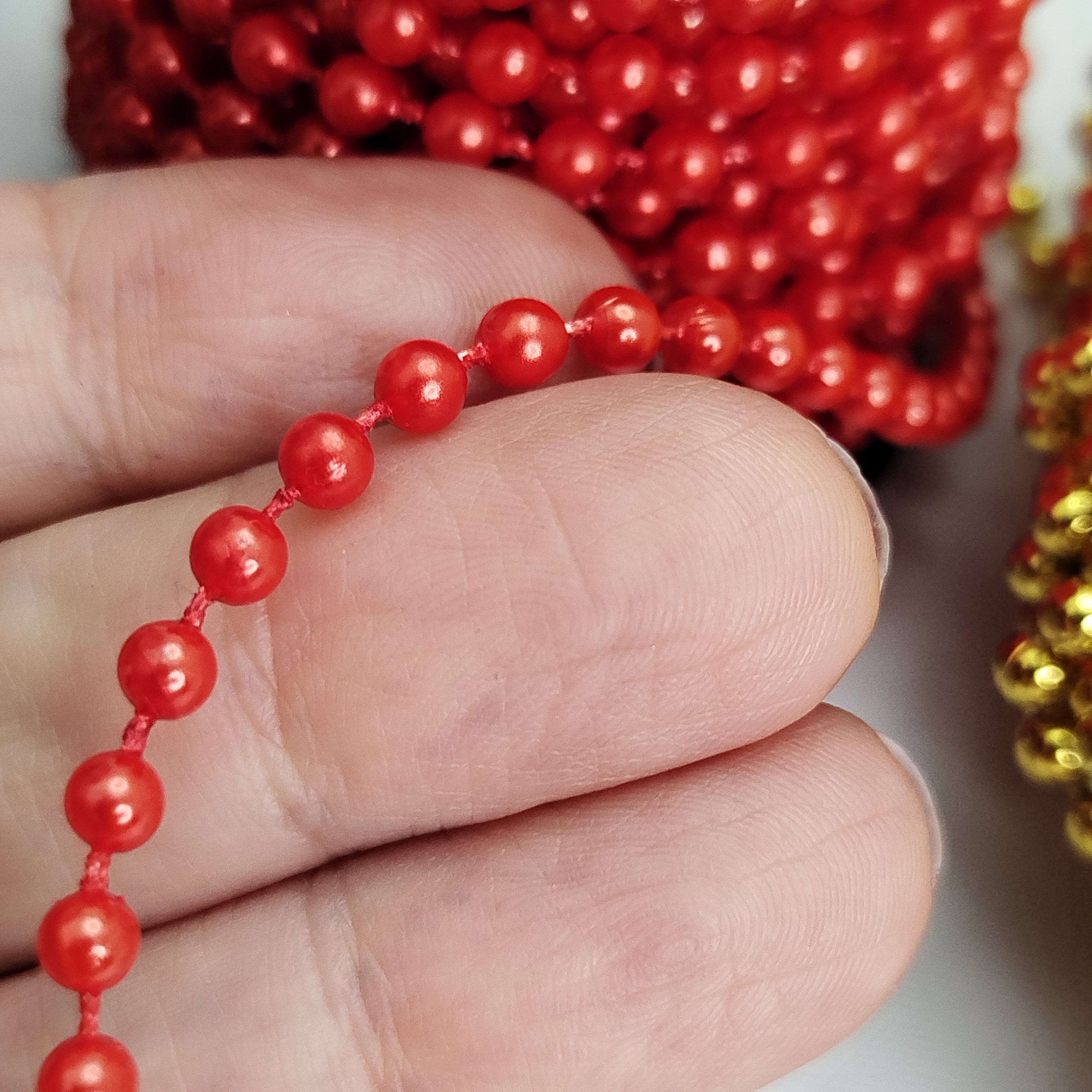 MIX Cordão de Perolas Aljofre com Várias Cores, Modelos e Metragens