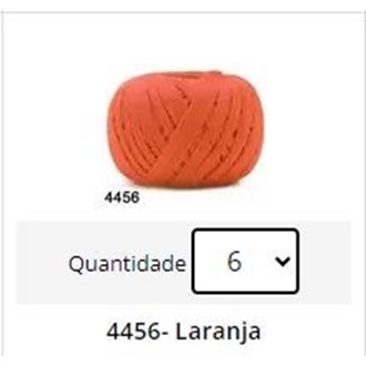 Linha amigurumi Círculo - 4456 Laranja