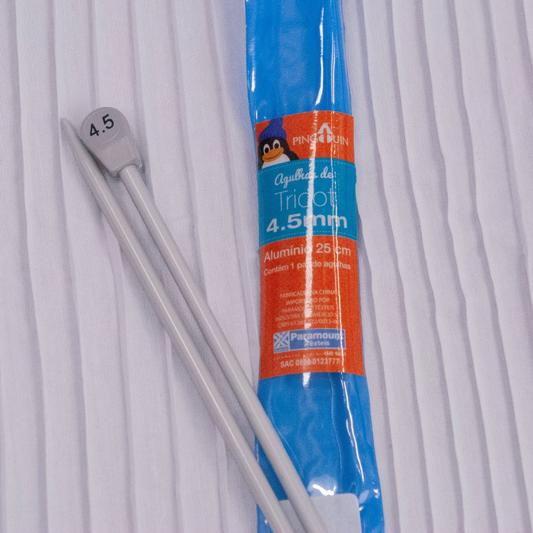 Agulha Tricot - 4.5mmx25cm