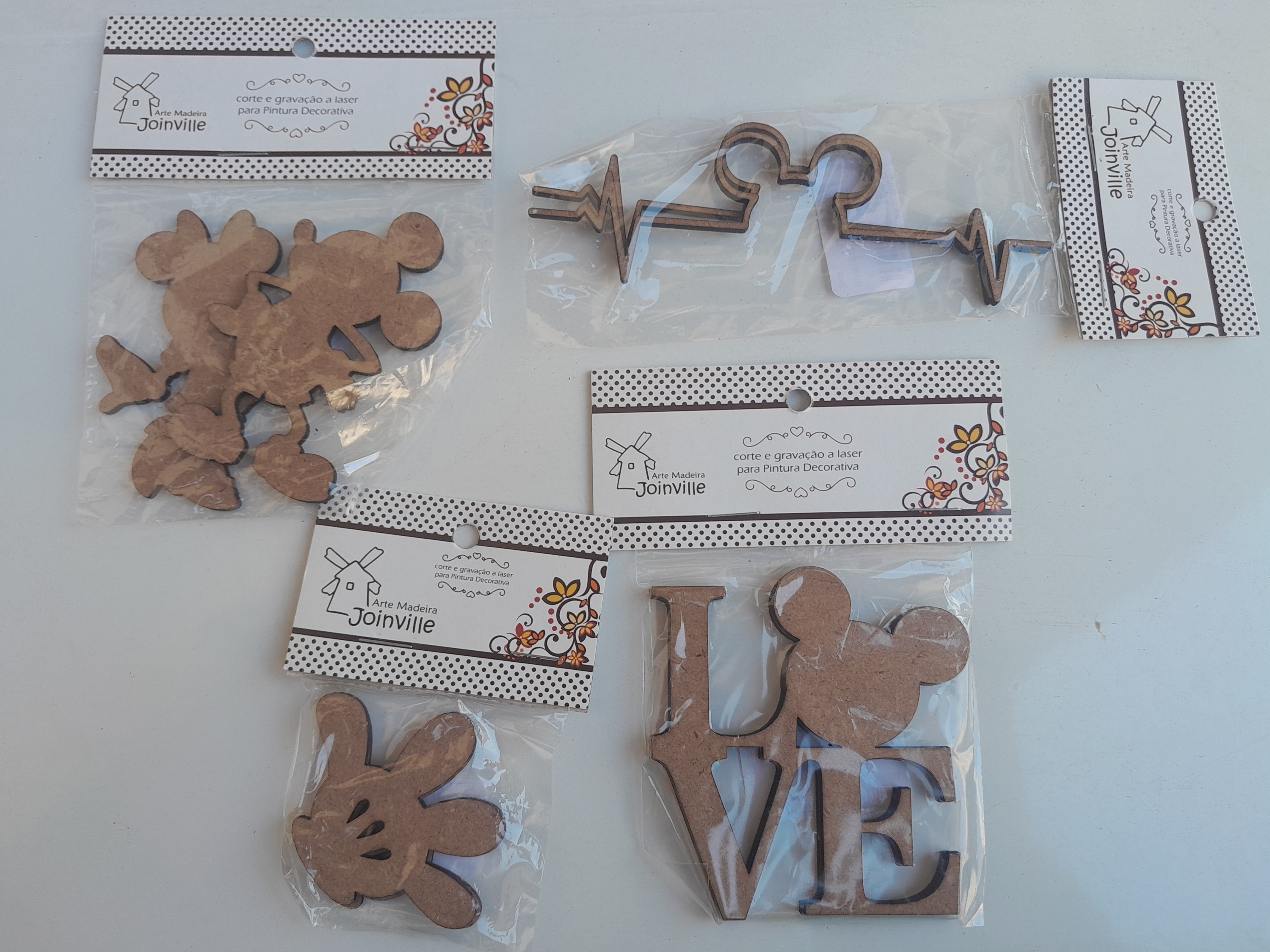 Recortes MDF Mickey Disney