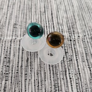 Kit de 100 Olhos Coloridos com Travas