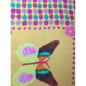 VISCOSE ESTAMPA BORBOLETA