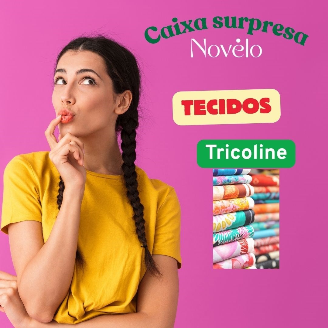 Caixa Surpresa - Tricoline