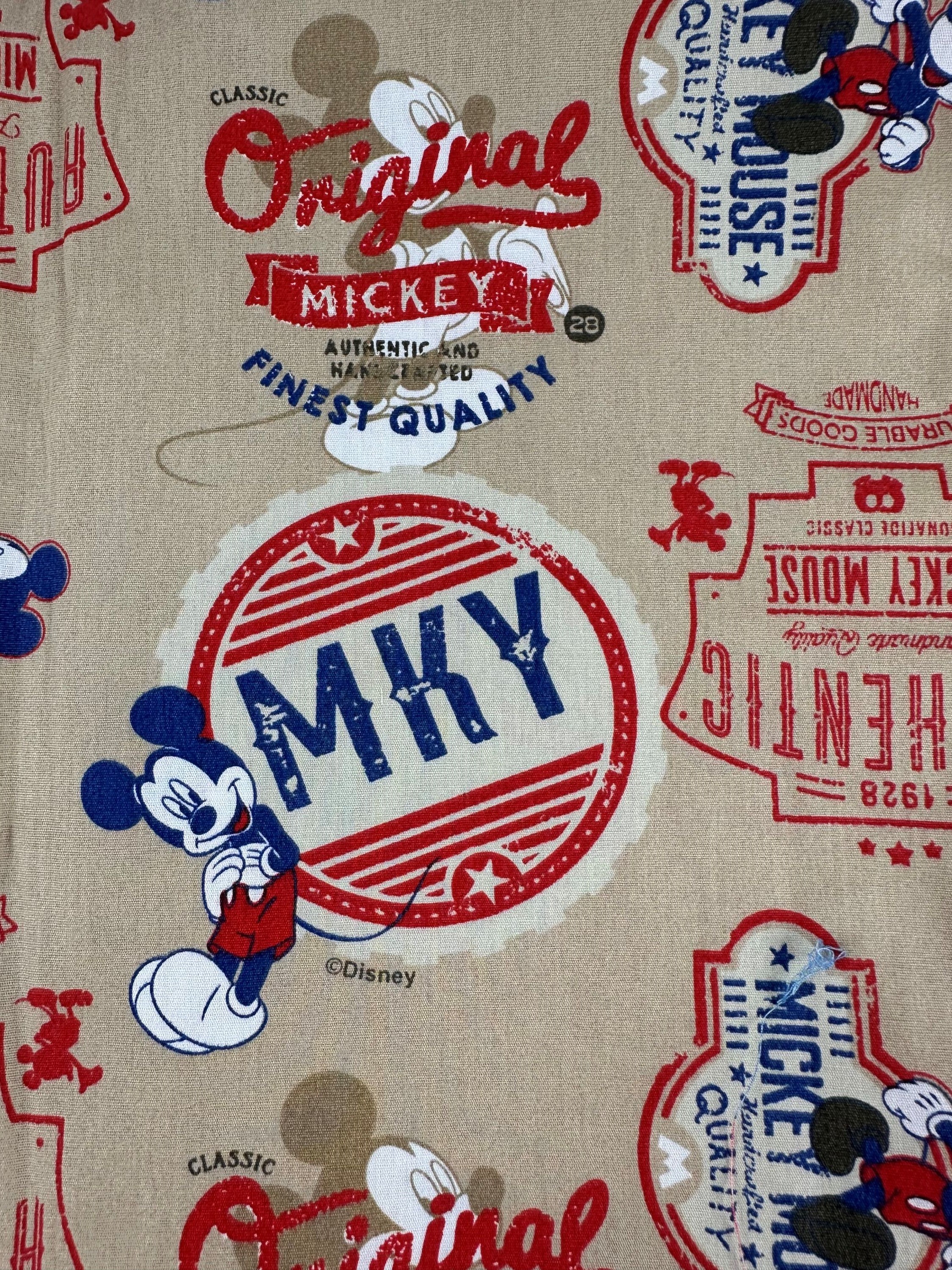 Tecido Mickey Vintage