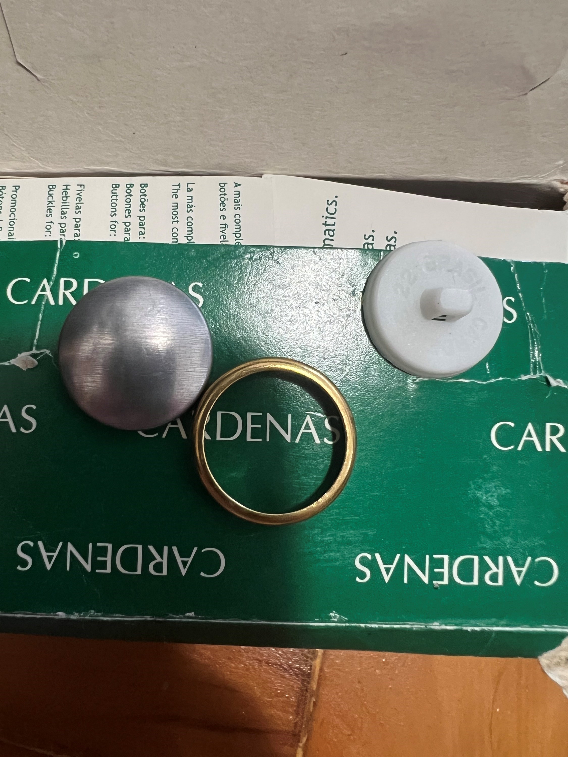 Botão Bombe de Forrar