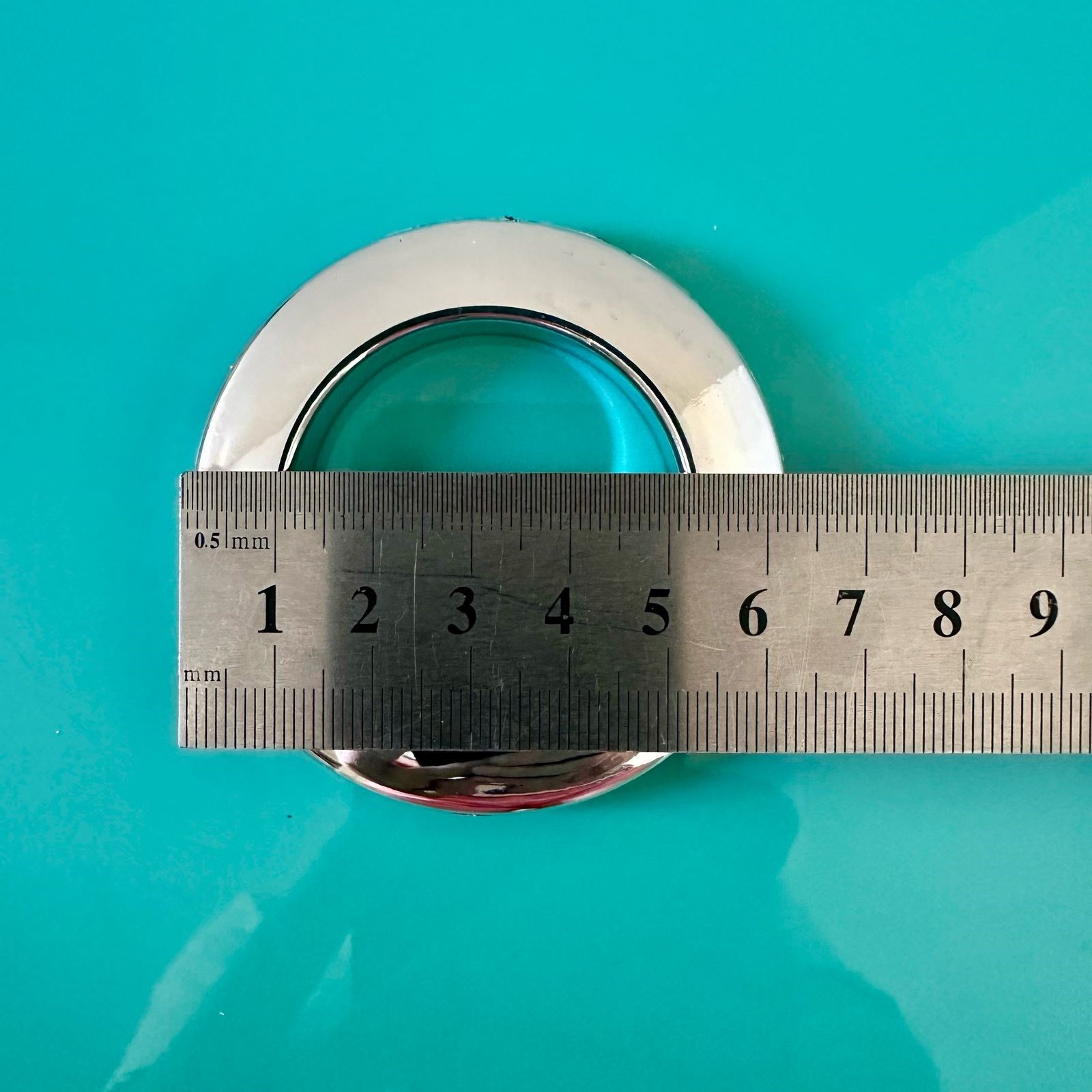 Ilhós Redondo 40mm Cromo