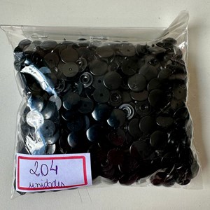 Botão Tic Tac 12 Preto