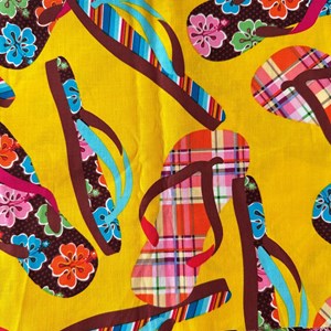 Tecido importado Havaianas