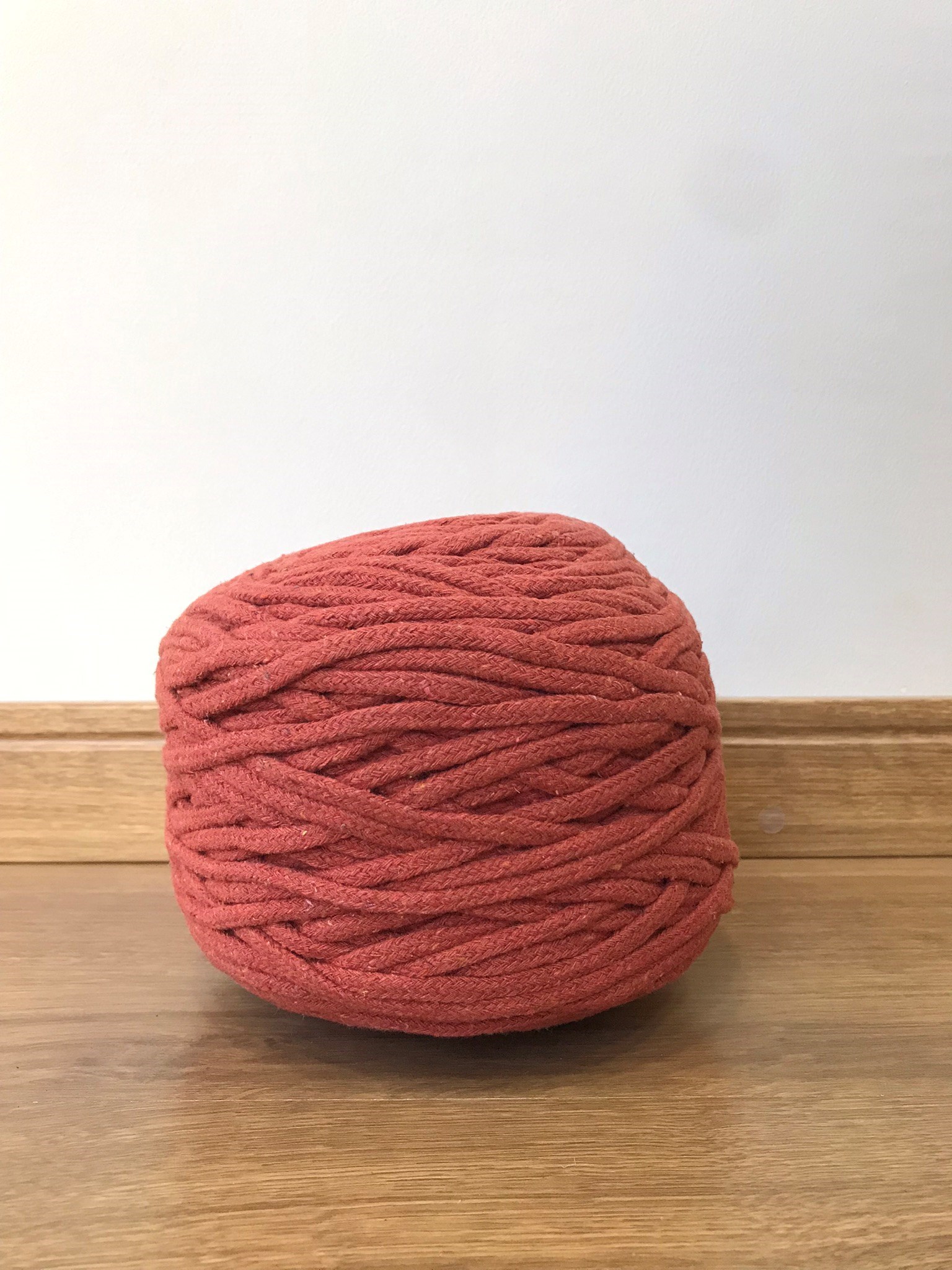 Cordão de algodão trançado