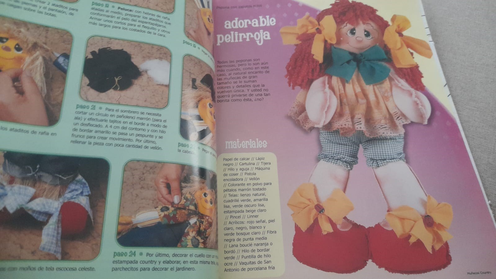 Munecos Country - 3 exemplares