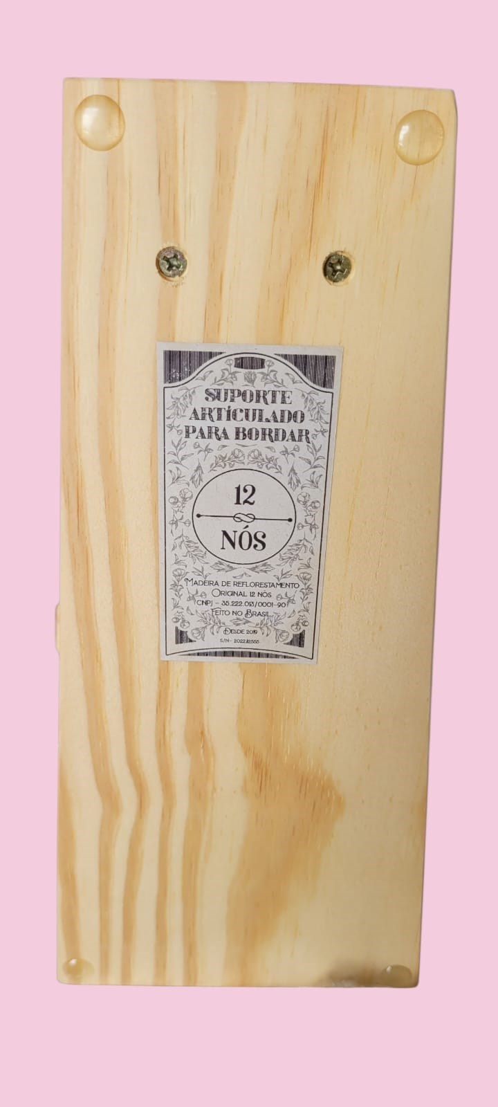 Suporte articulado para bordado marca 12 Nós