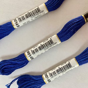 Kit 3 meadas linha Anchor Mouliné - cor 149