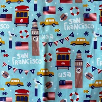 Tecido importado São Francisco