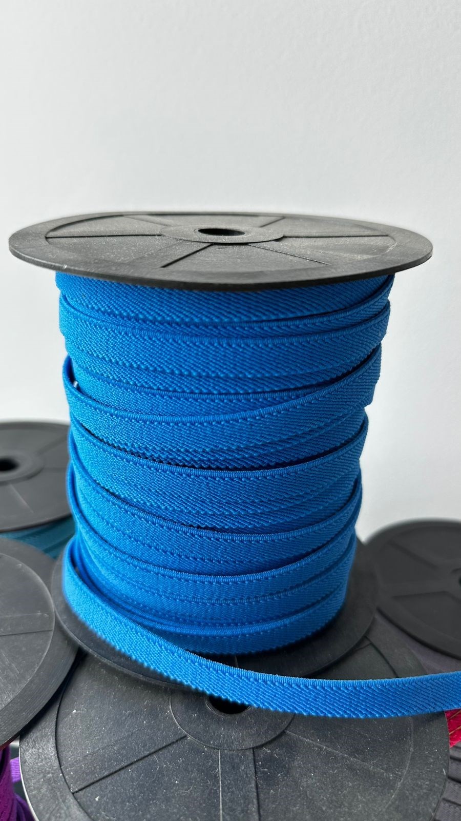 Kit de elásticos chato cores variadas