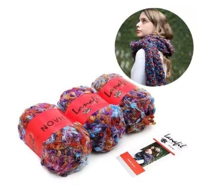 KIT - 5 NOVELOS NOVITÁ MULTICOLOR - LANAFIL