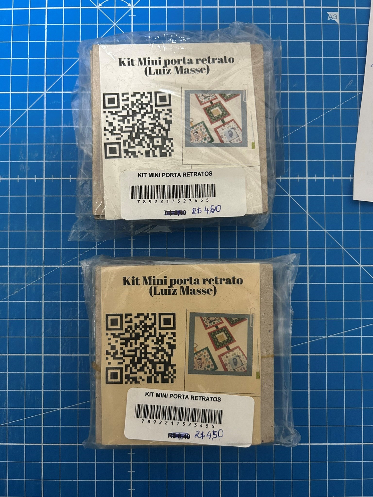 Kit de Cartonagem Flavia Diz - Mini Porta Retratos