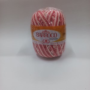 LIQUIDAÇÃO DE ESTOQUE: BARBANTE BARROCO MULTICOLOR COR 9202