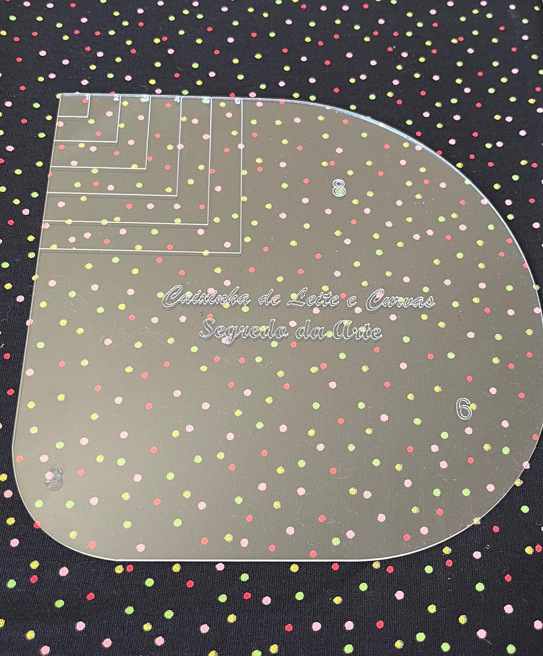 Régua para caixa de leite e cantos 