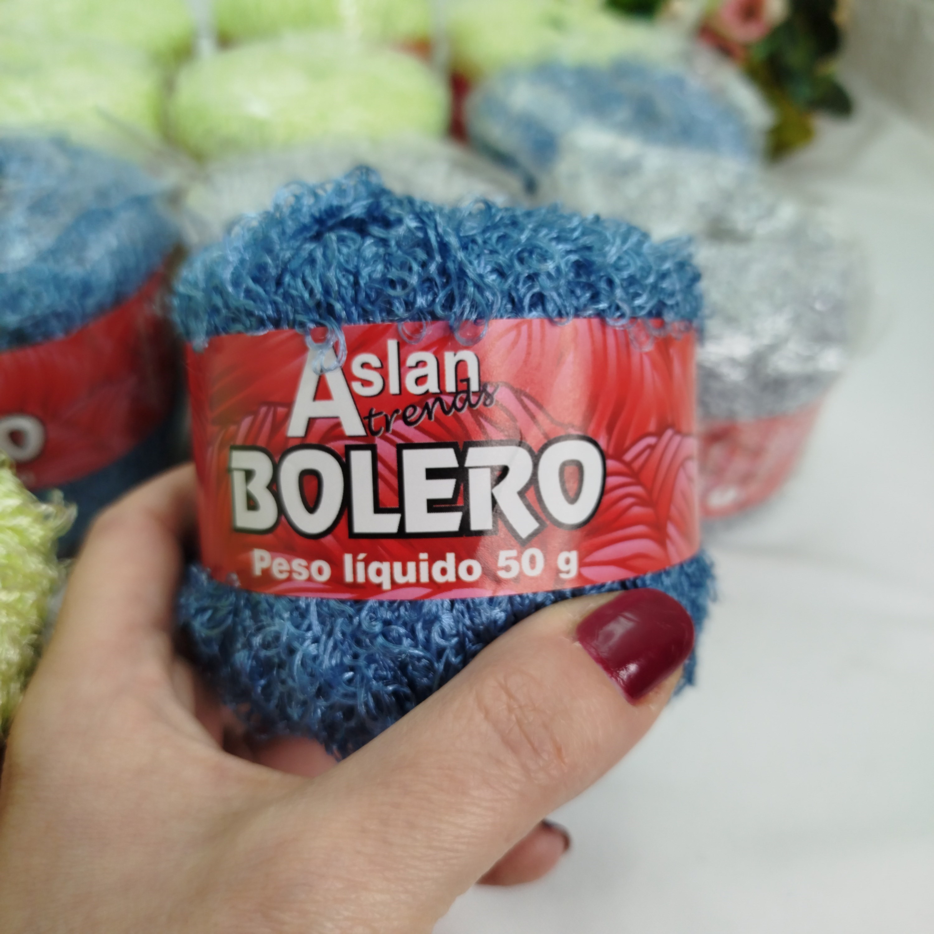 MIX de Fios para Trico e Croche Bolero -  12 Novelos