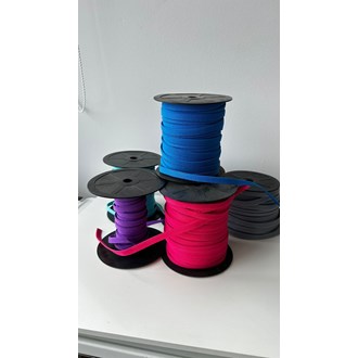 Kit de elásticos chato cores variadas
