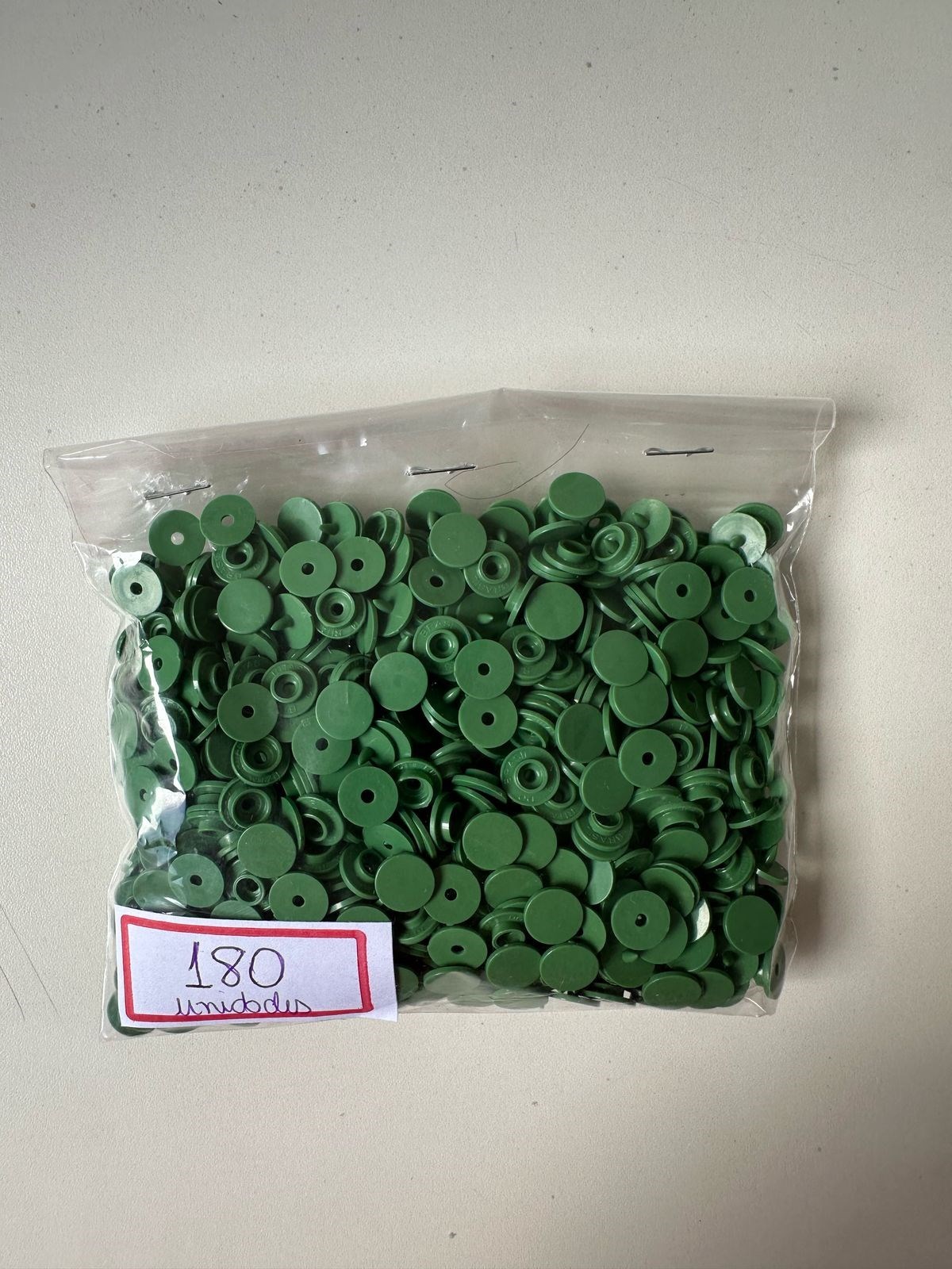 Botão Tic Tac 10 Verde