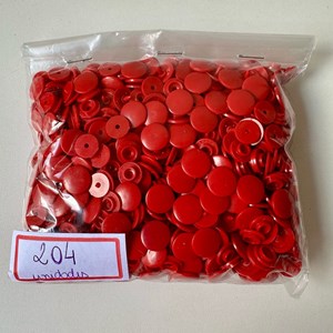 Botão Tic Tac 12 Vermelho