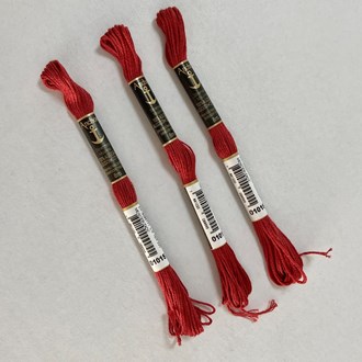 Kit 3 meadas linha Anchor Mouliné - cor 1015