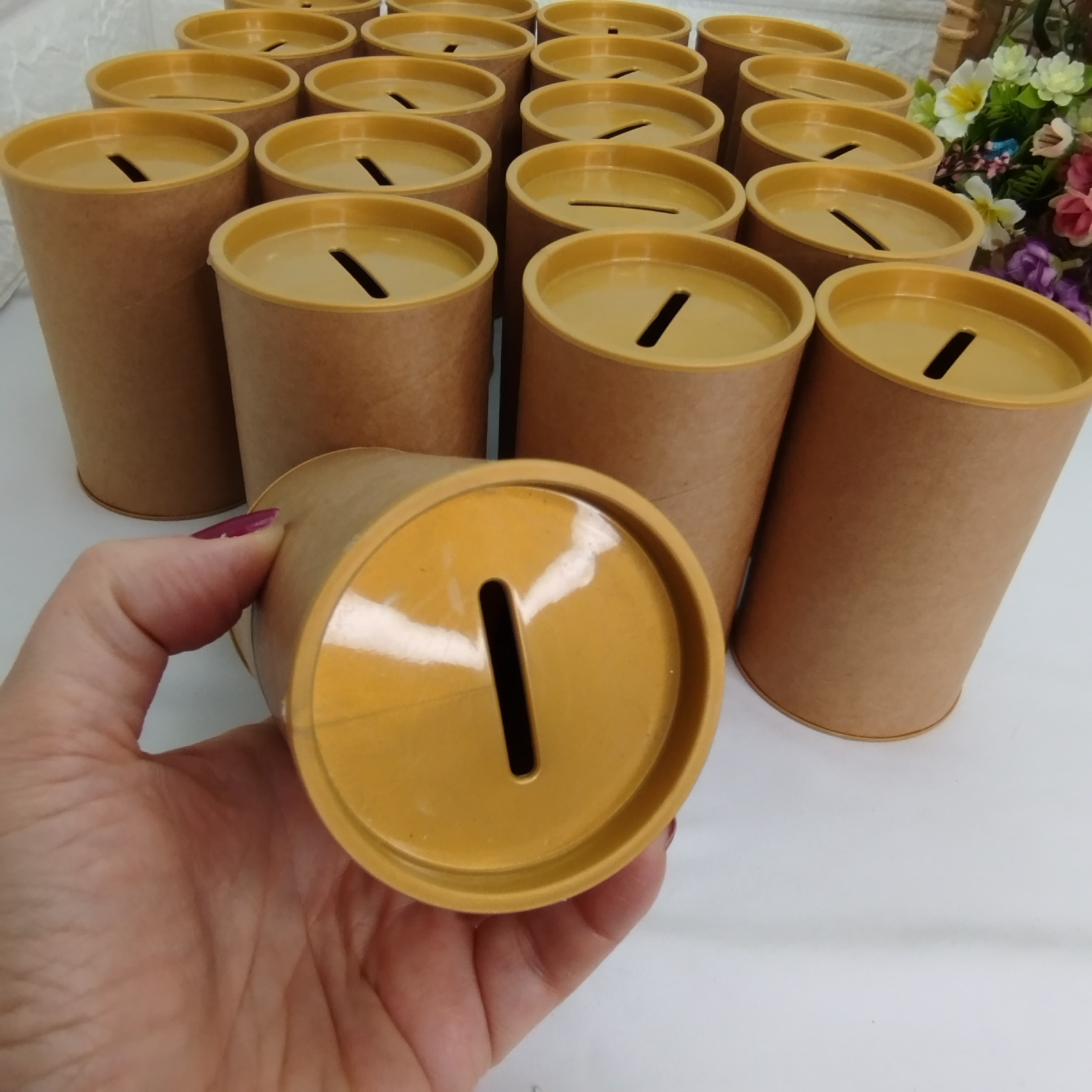 Cofrinho para lembrancinha - Lote 20 unidades +  brinde (3 unidades)