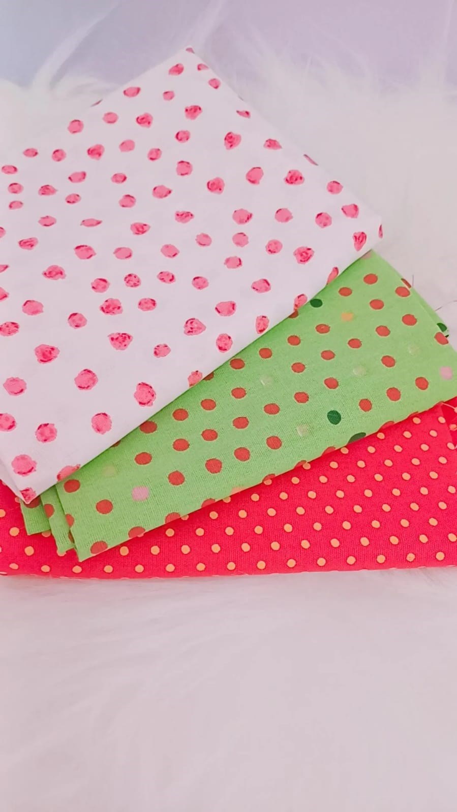 LOUCA DO POÁ - kit com 3 tecidos