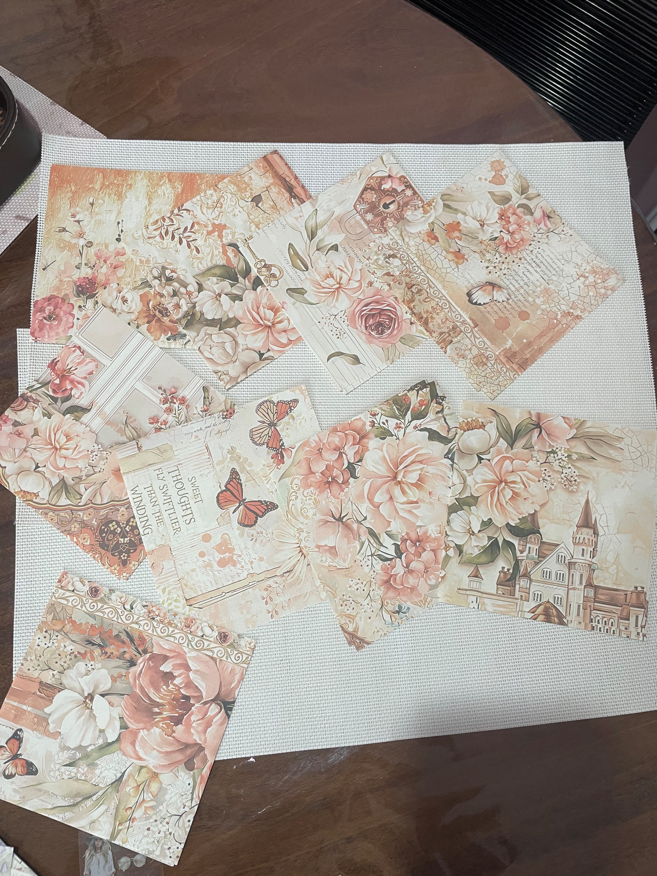 Kit para scrapbook e bullet journal