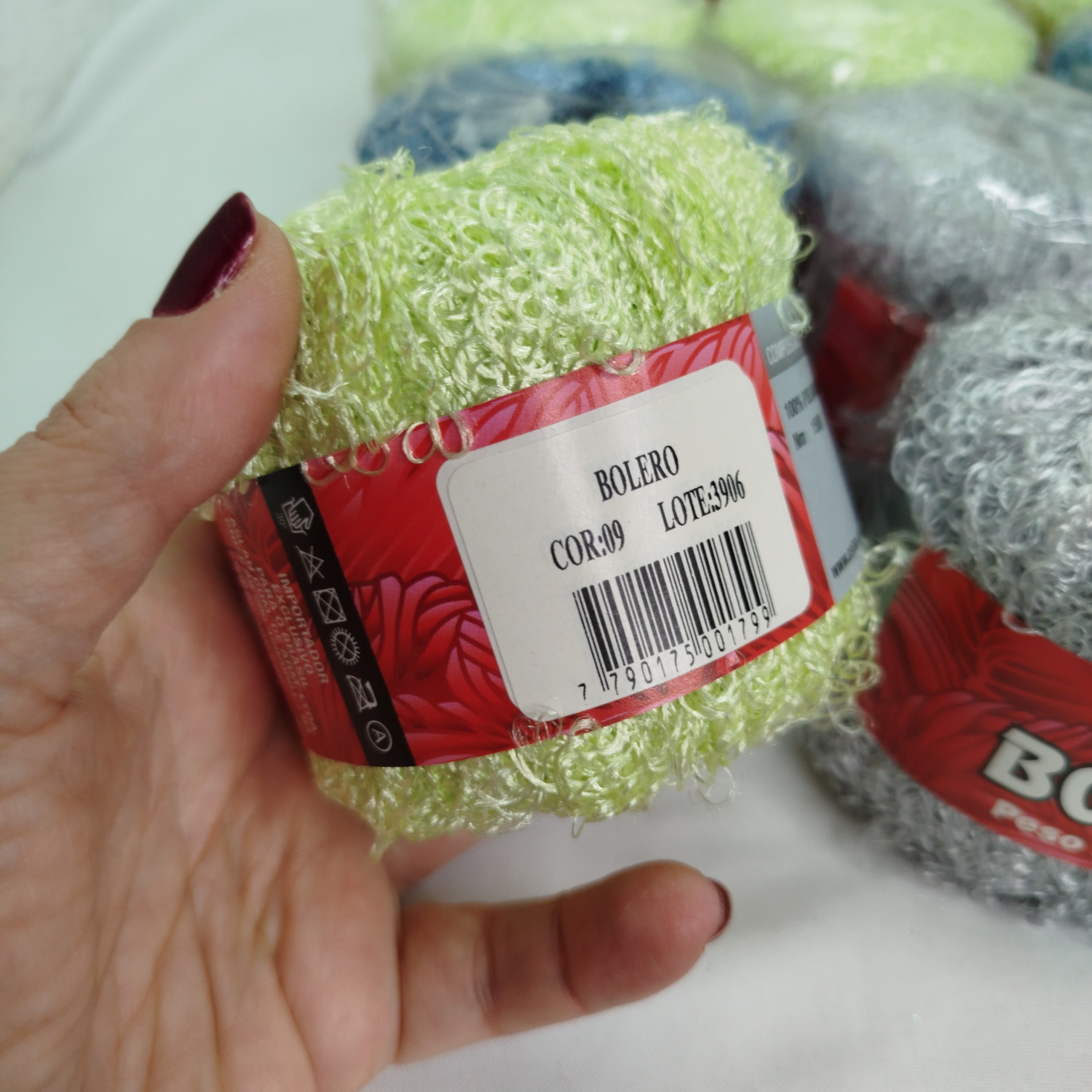 MIX de Fios para Trico e Croche Bolero -  12 Novelos