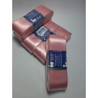 Kit com 5  fitas de cetim rosa N.09