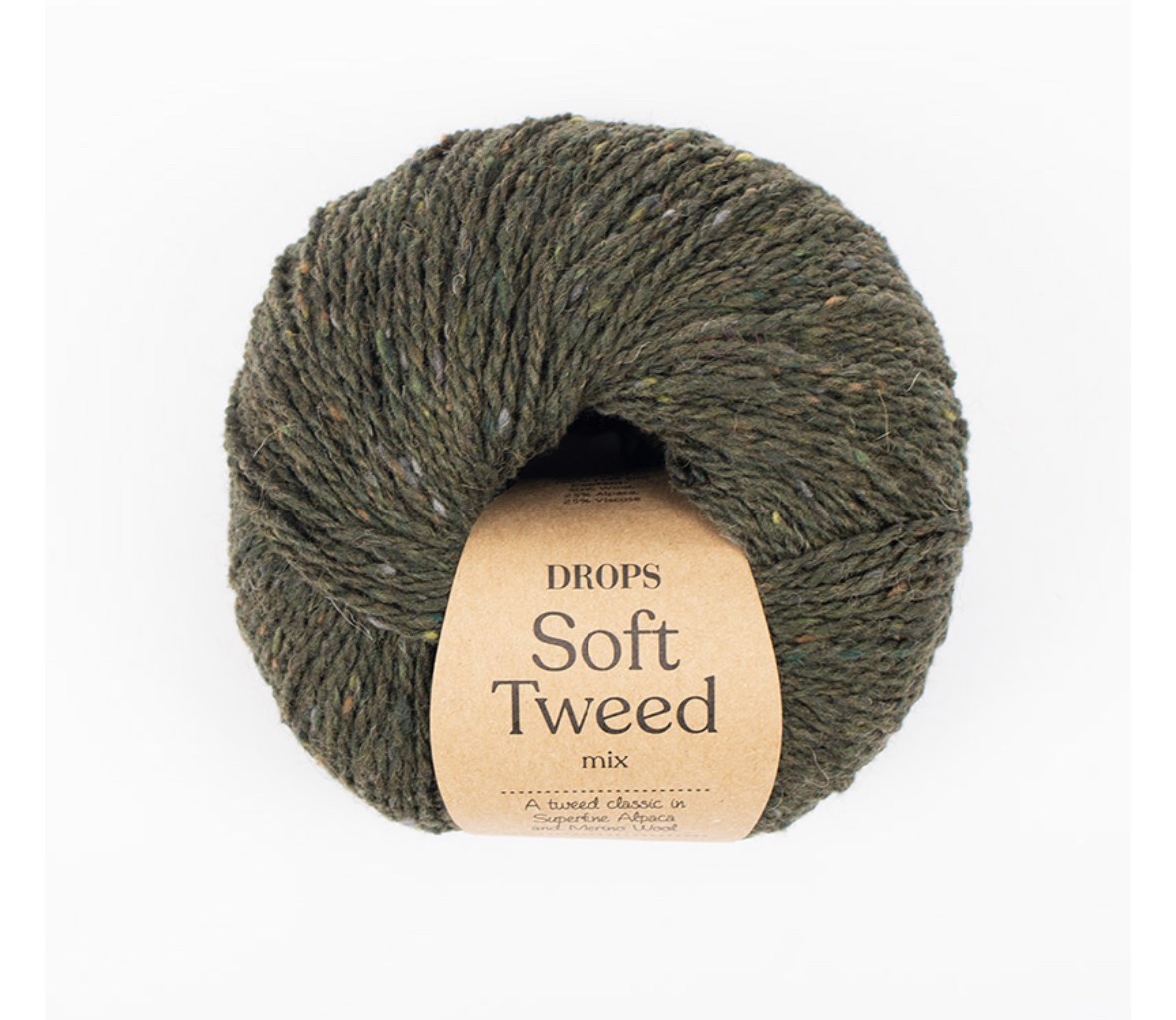Lã DROPS Soft Tweed (importada, nova)