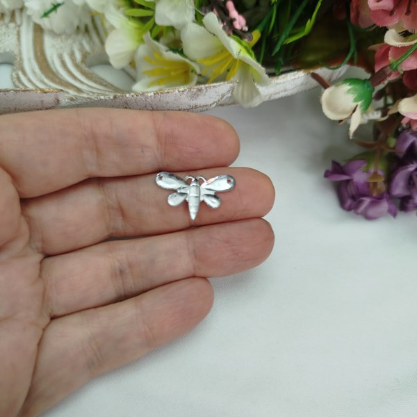 Aplique formato Libelula Borboleta para Artesanato - Lote com 3 pacotes